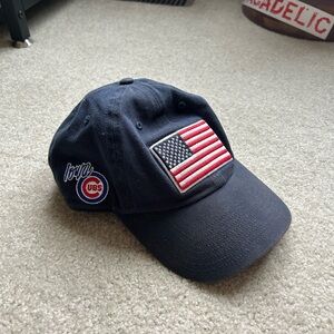 Navy American Flag Baseball Cap